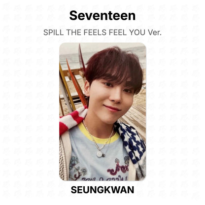 Seventeen SPILL THE FEELS FEEL YOU Ver. photocard officielle
