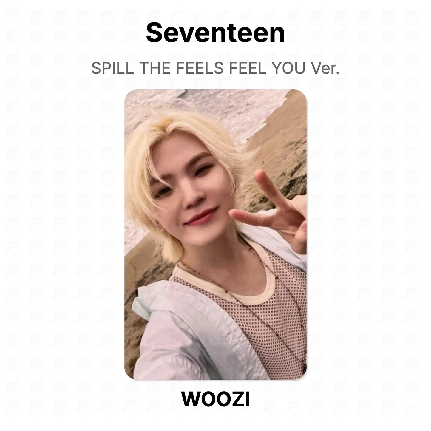 Seventeen SPILL THE FEELS FEEL YOU Ver. photocard officielle