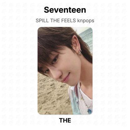 Seventeen SPILL THE FEELS knpops photocard oficial