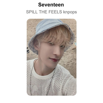 Seventeen SPILL THE FEELS knpops photocard oficial