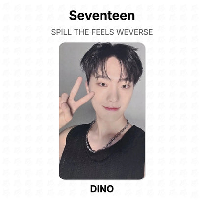 Seventeen SPILL THE FEELS WEVERSE Offizielle Photocard