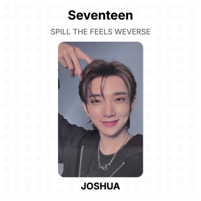 Seventeen SPILL THE FEELS WEVERSE Offizielle Photocard