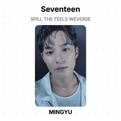 Seventeen SPILL THE FEELS WEVERSE Offizielle Photocard
