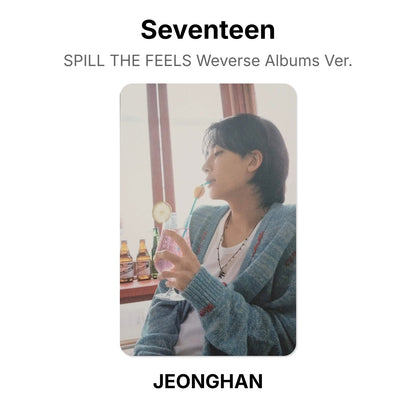 Seventeen SPILL THE FEELS Weverse Albums Ver. photocard officielle