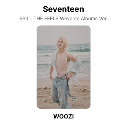 Seventeen SPILL THE FEELS Weverse Albums Ver. photocard officielle