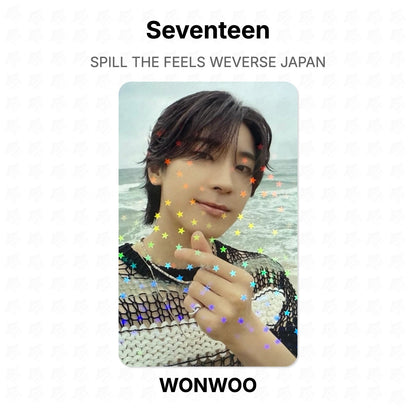 Seventeen SPILL THE FEELS WEVERSE JAPAN Official Photocard
