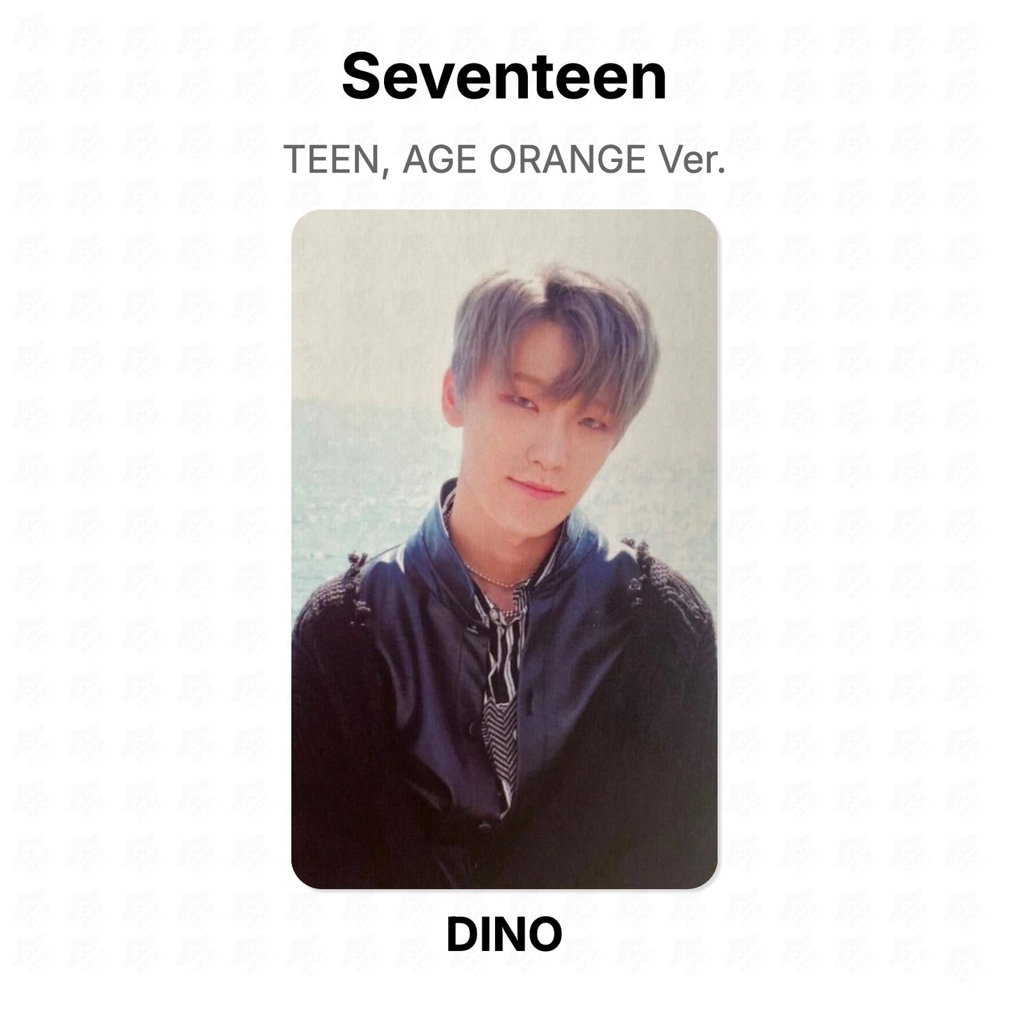 Seventeen TEEN, AGE ORANGE Ver. Official Photocard