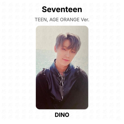 Seventeen TEEN, AGE ORANGE Ver. Official Photocard