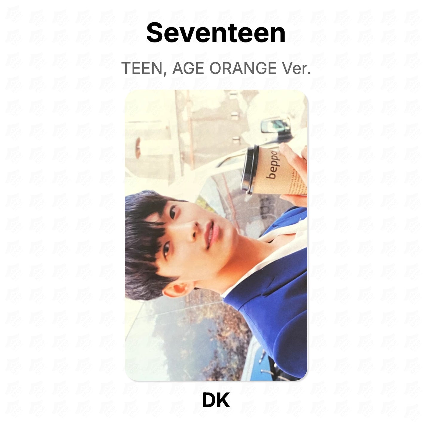 Seventeen TEEN, AGE ORANGE Ver. Official Photocard