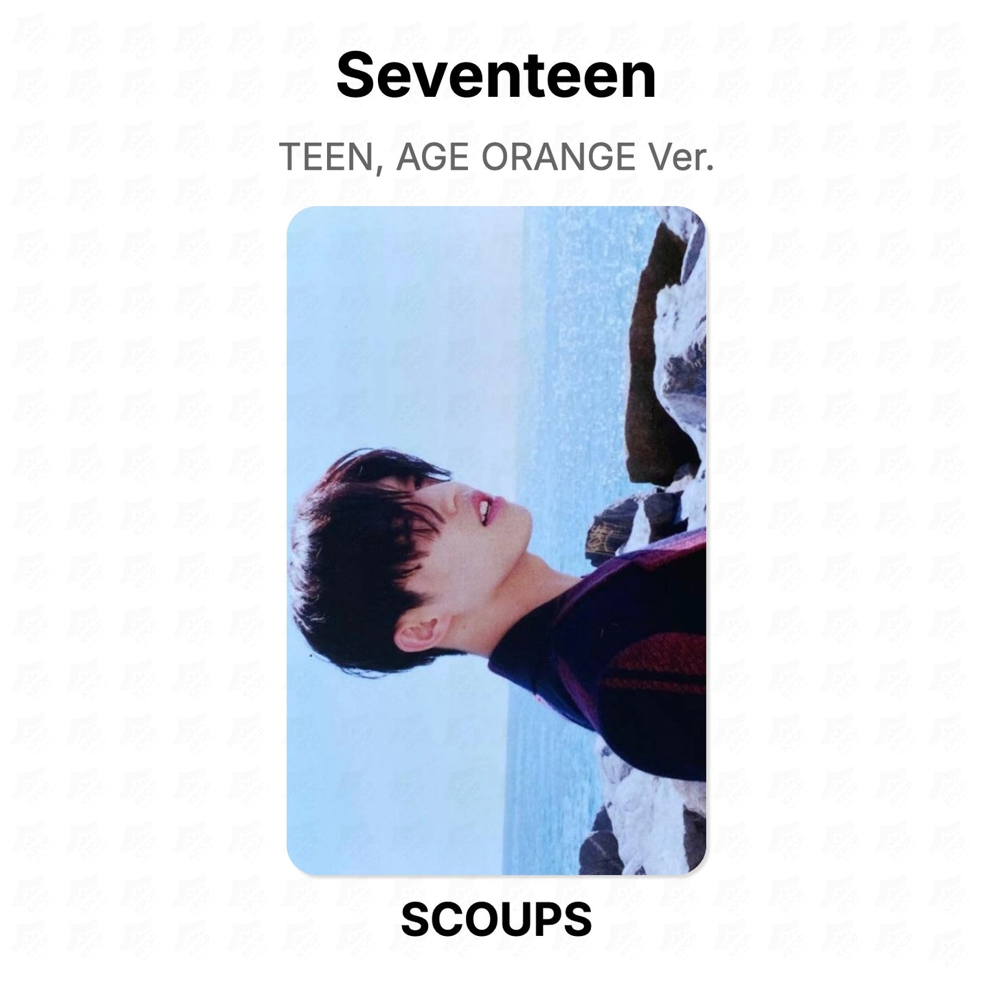 Seventeen TEEN, AGE ORANGE Ver. Official Photocard