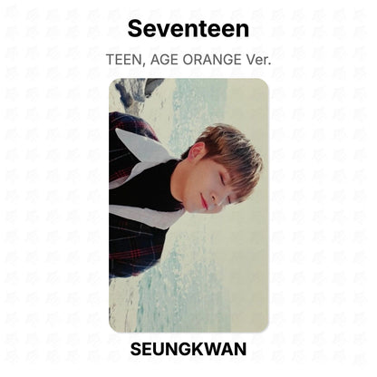Seventeen TEEN, AGE ORANGE Ver. Official Photocard
