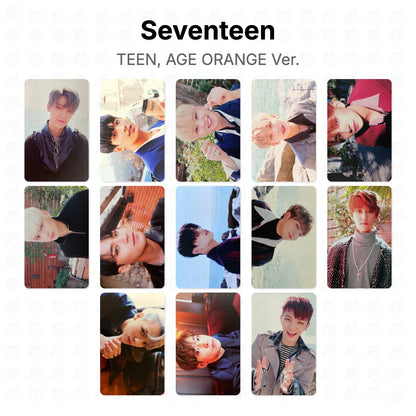 Seventeen TEEN, AGE ORANGE Ver. Official Photocard