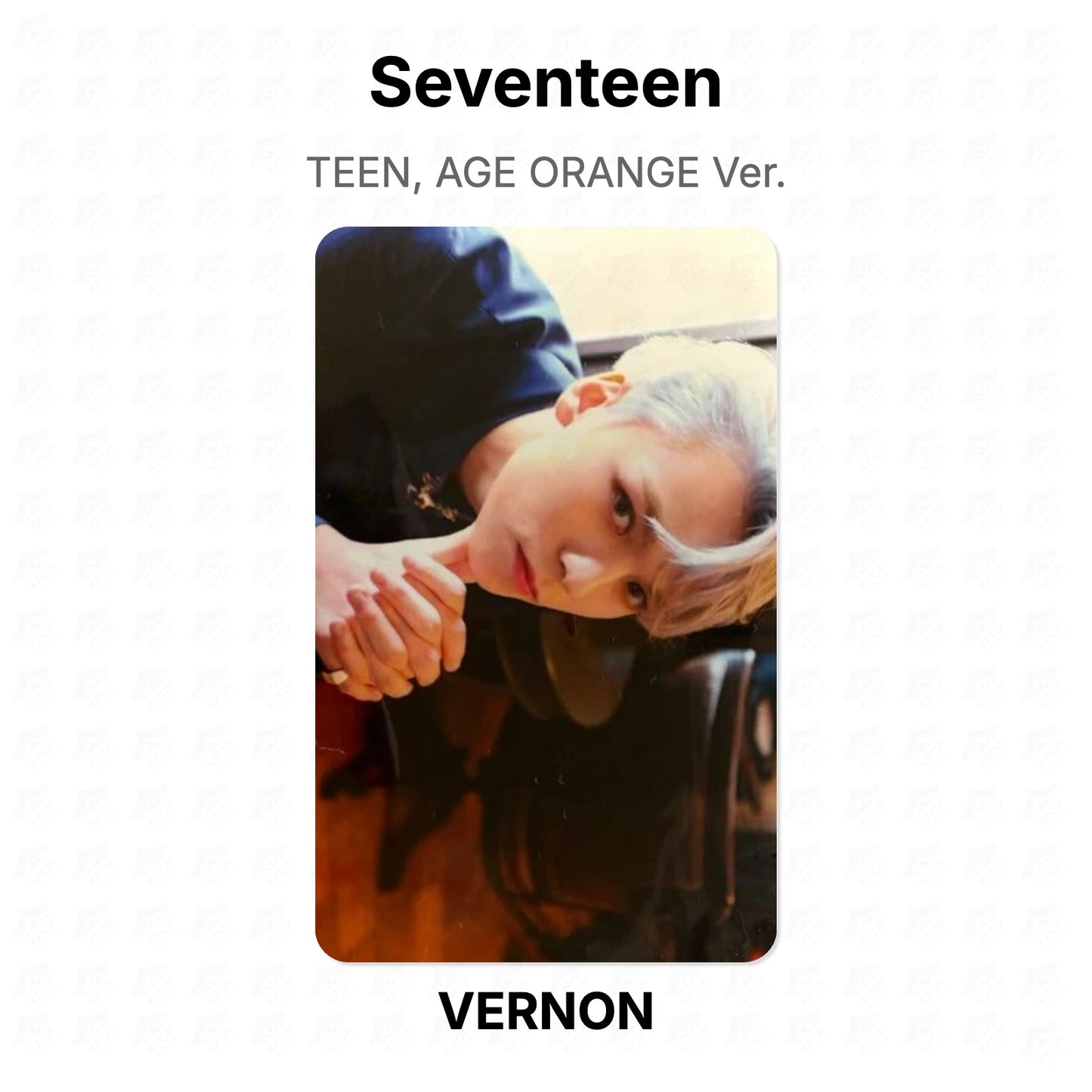 Seventeen TEEN, AGE ORANGE Ver. Official Photocard