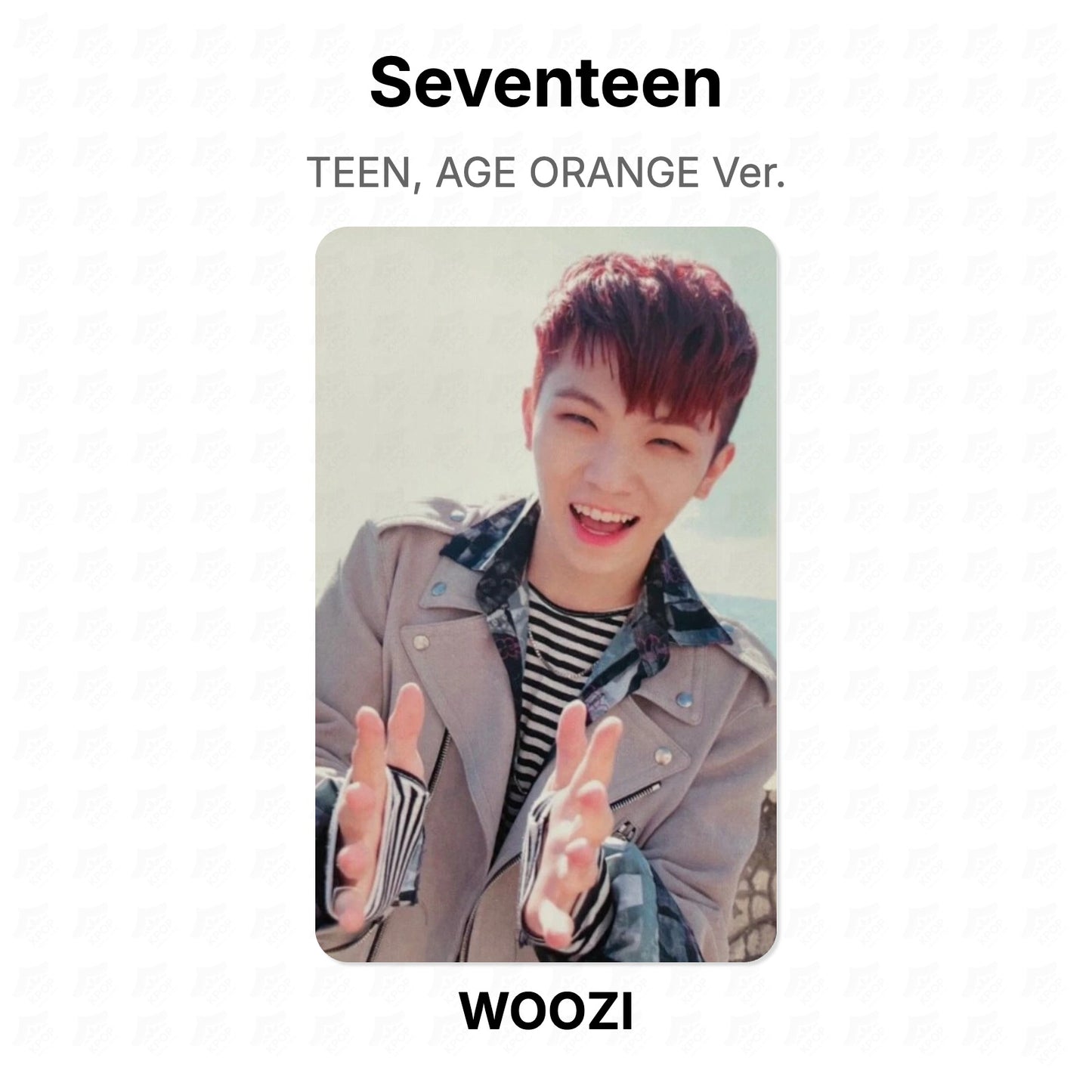 Seventeen TEEN, AGE ORANGE Ver. Official Photocard