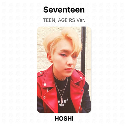 Seventeen TEEN, AGE RS Ver. Official Photocard