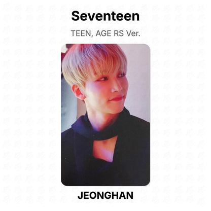 Seventeen TEEN, AGE RS Ver. Official Photocard