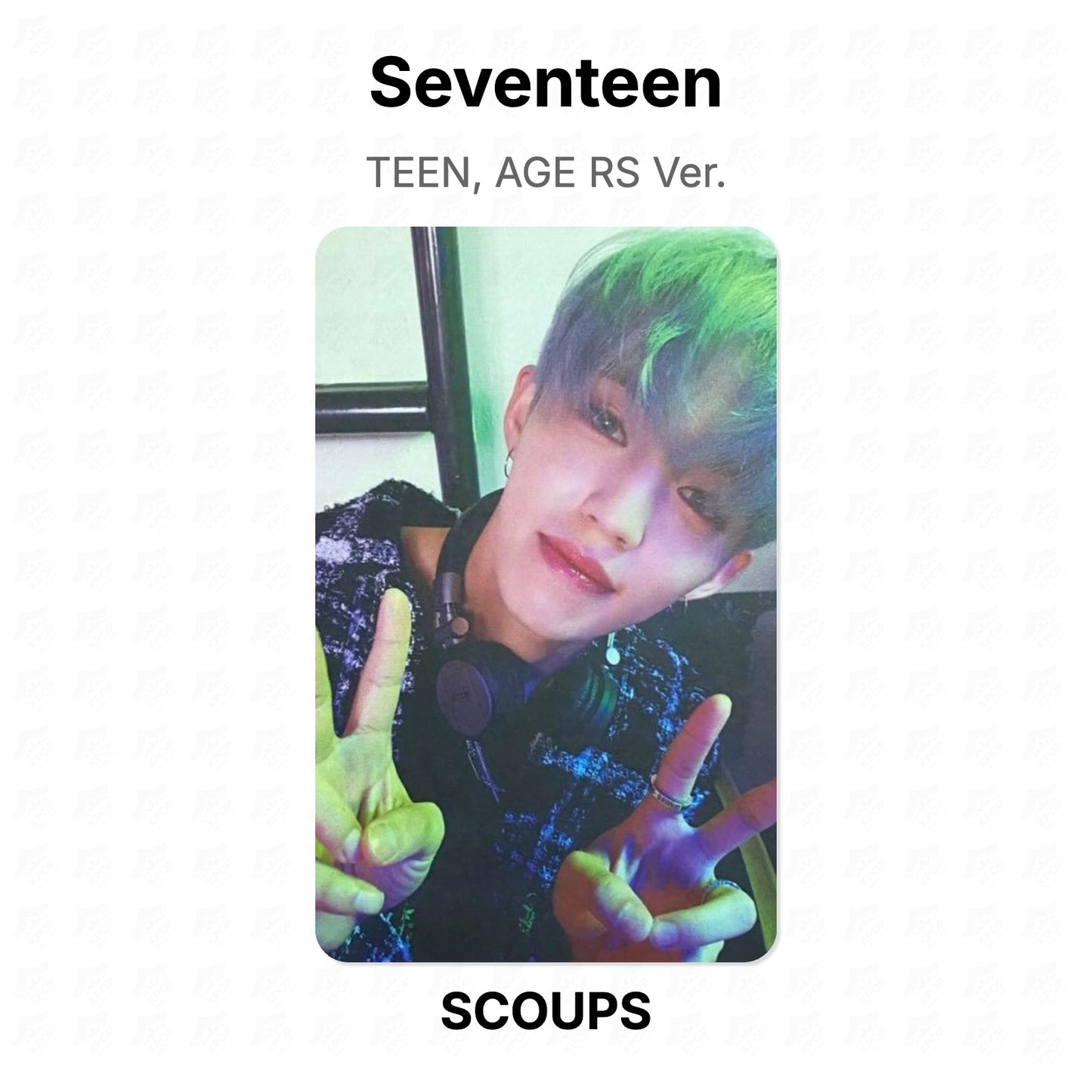 Seventeen TEEN, AGE RS Ver. Official Photocard