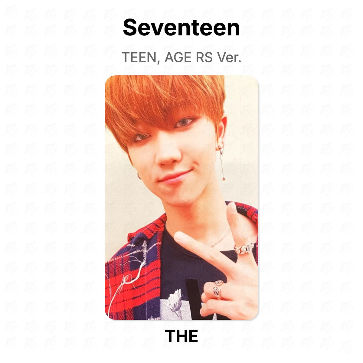 Seventeen TEEN, AGE RS Ver. Official Photocard