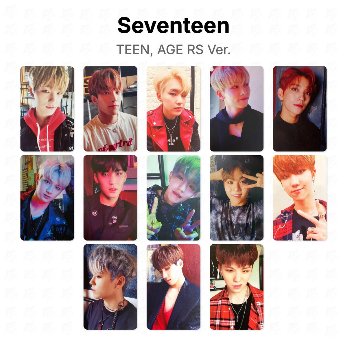 Seventeen TEEN, AGE RS Ver. Official Photocard
