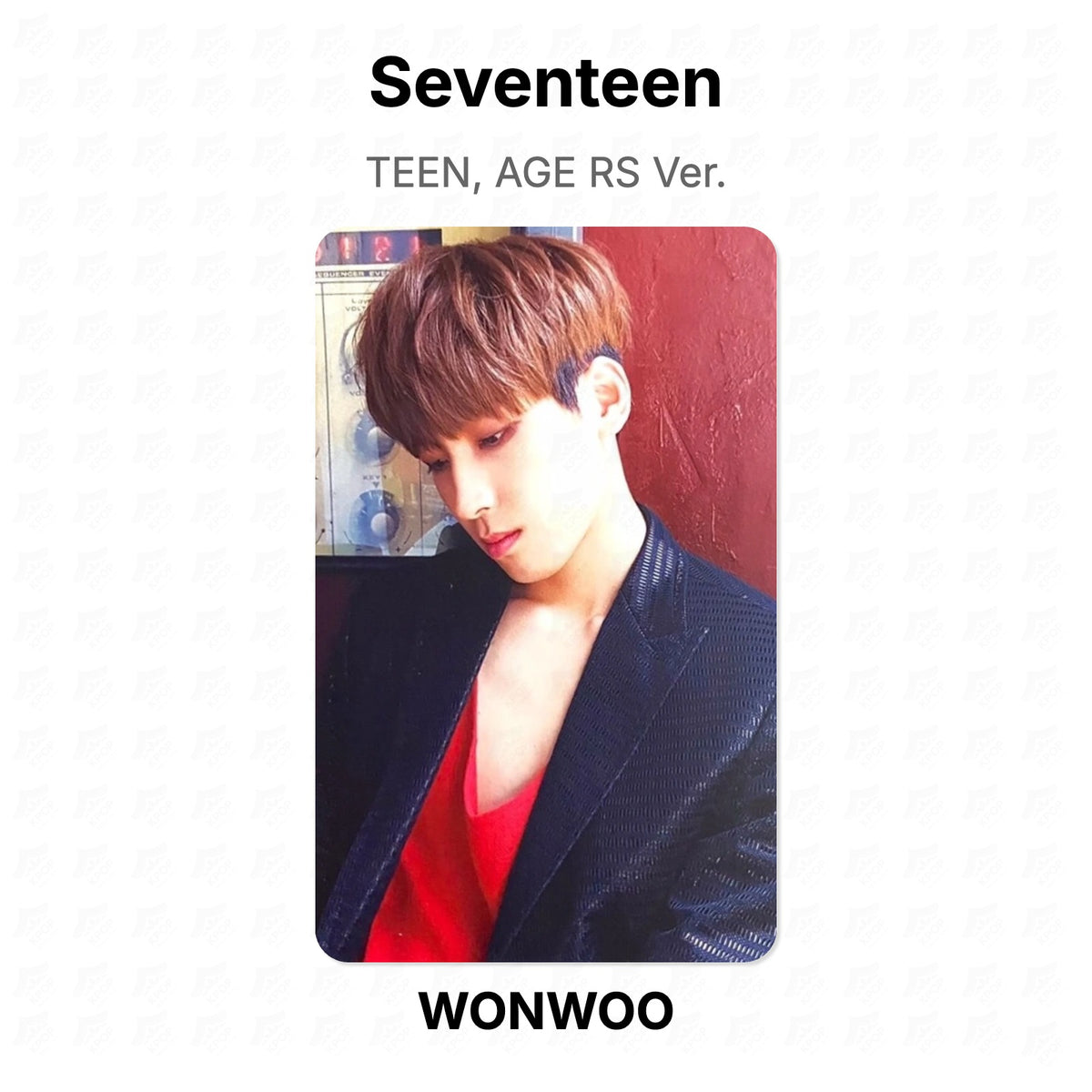 Seventeen TEEN, AGE RS Ver. Official Photocard