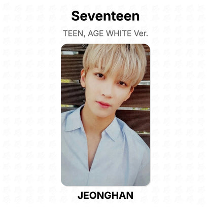 Seventeen TEEN, AGE WHITE Ver. Official Photocard