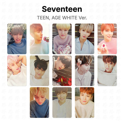 Seventeen TEEN, AGE WHITE Ver. Official Photocard