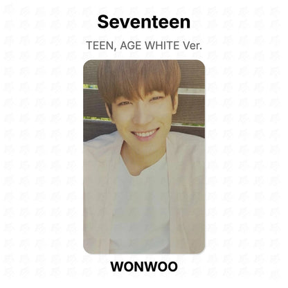 Seventeen TEEN, AGE WHITE Ver. Official Photocard