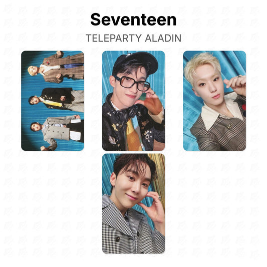 Seventeen TELEPARTY ALADIN Official Photocard