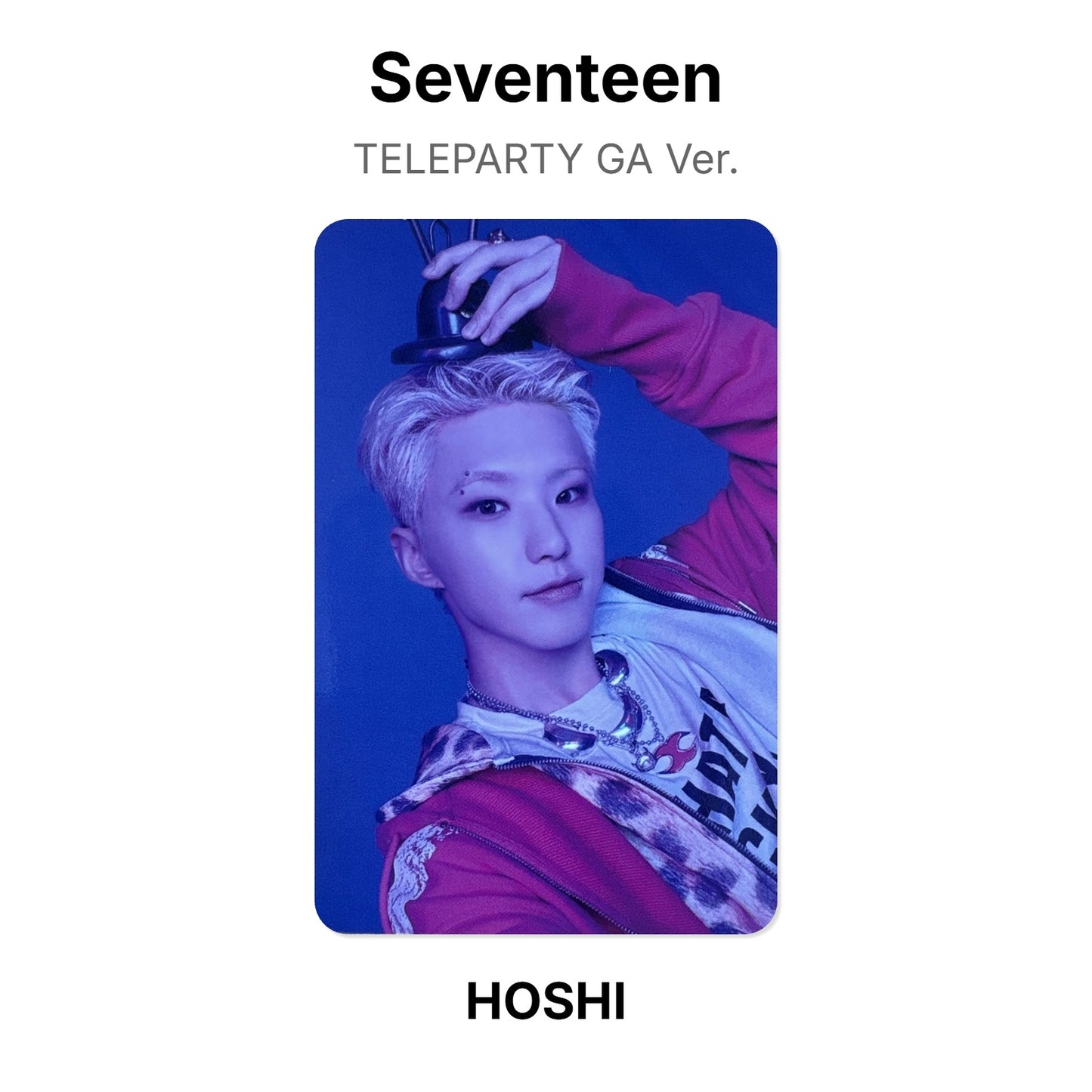 Seventeen TELEPARTY GA Ver. photocard oficial