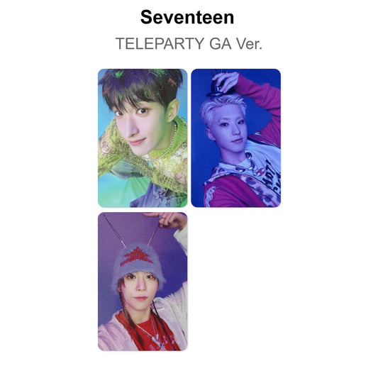 Seventeen TELEPARTY GA Ver. Official Photocard