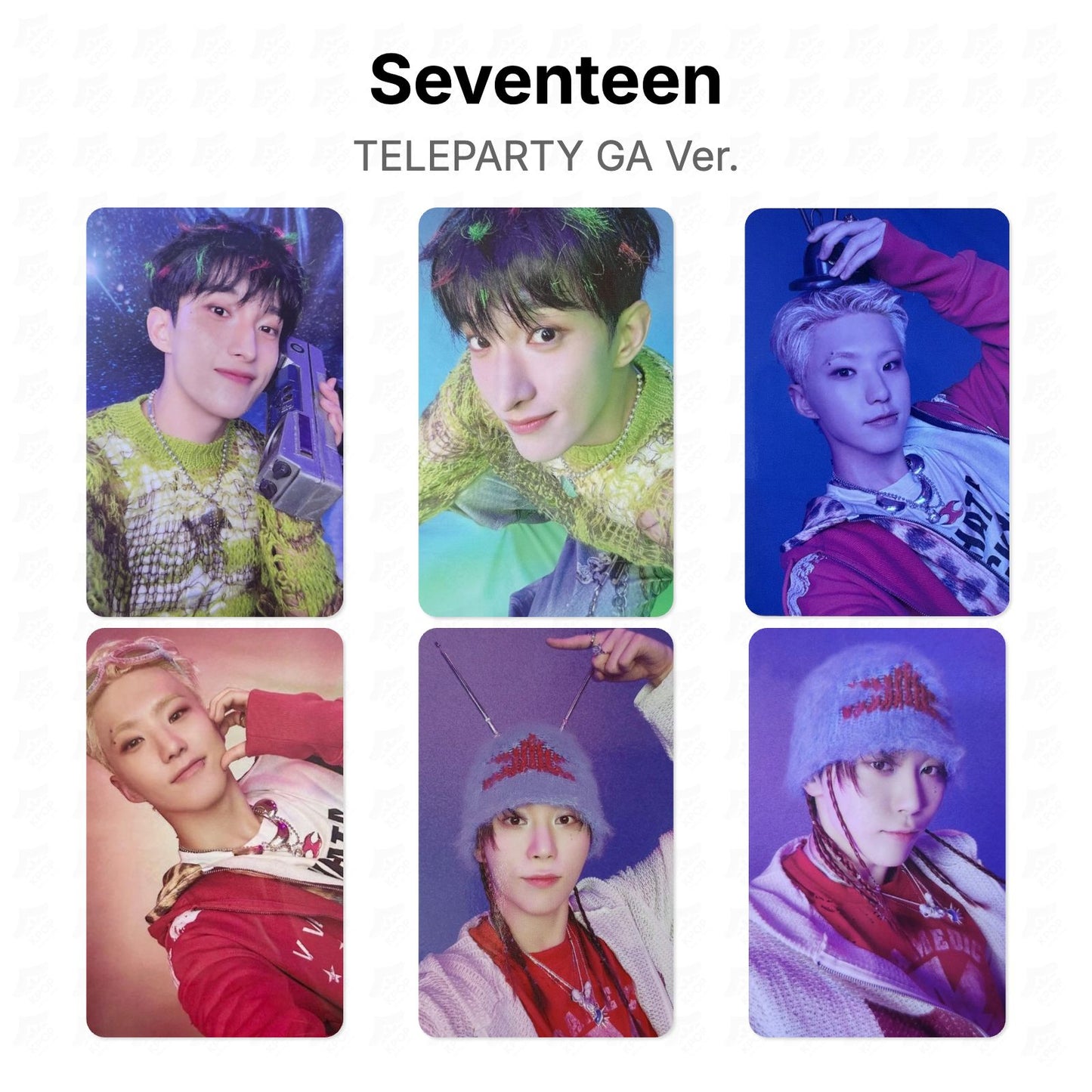 Seventeen TELEPARTY GA Ver. Official Photocard