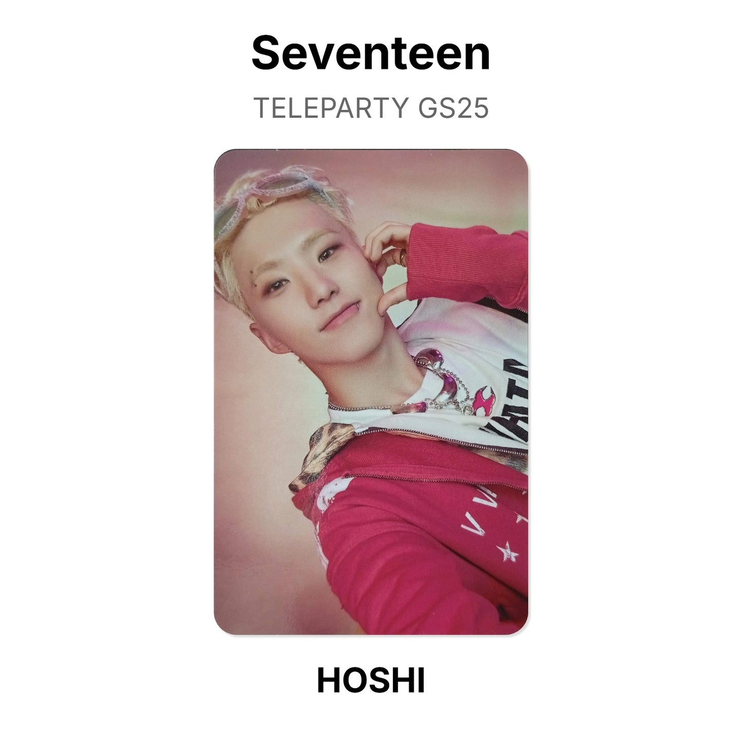 Seventeen TELEPARTY GS25 Offizielle Photocard