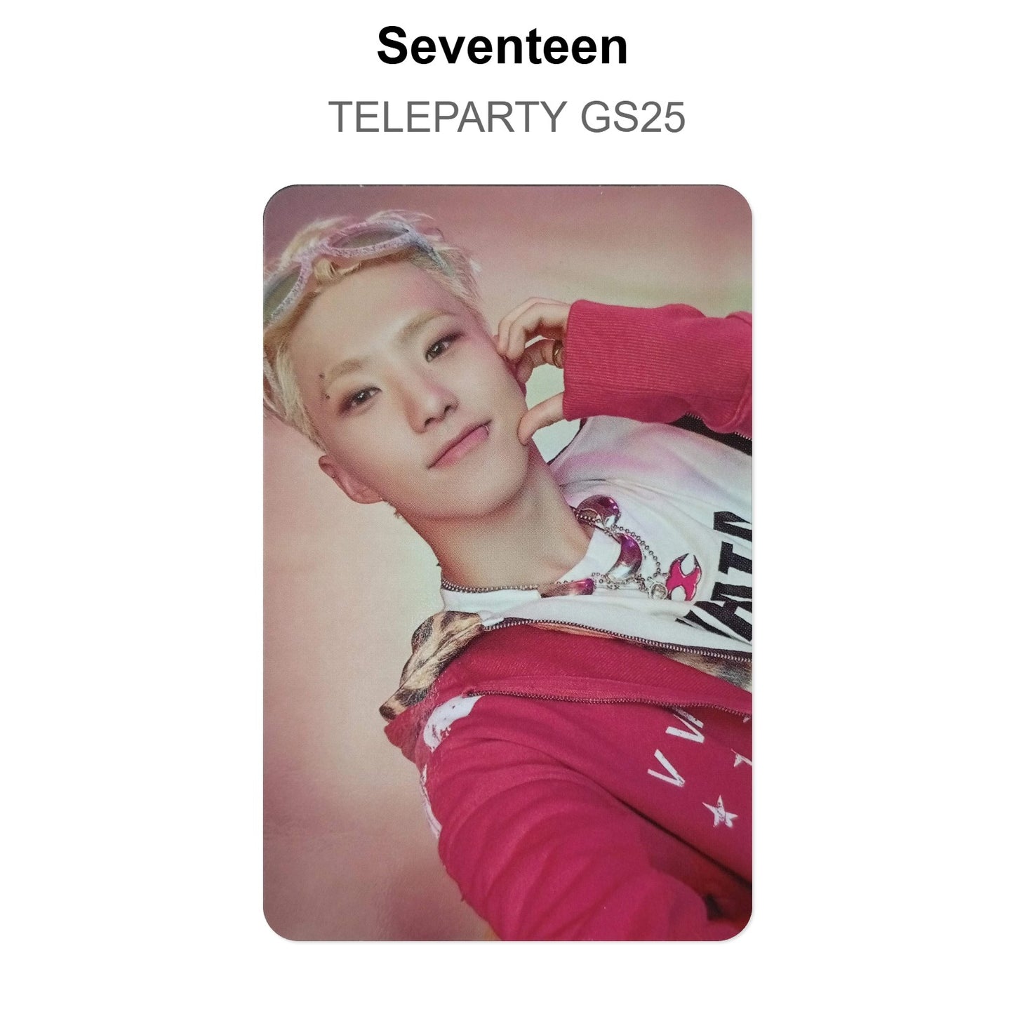Seventeen TELEPARTY GS25 Offizielle Photocard