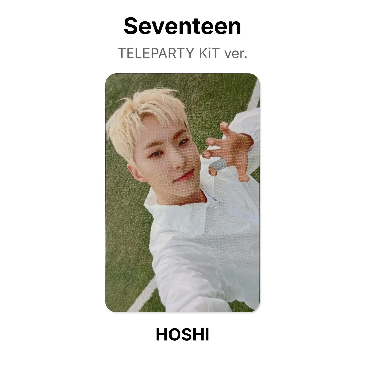 Seventeen TELEPARTY KiT ver. photocard oficial
