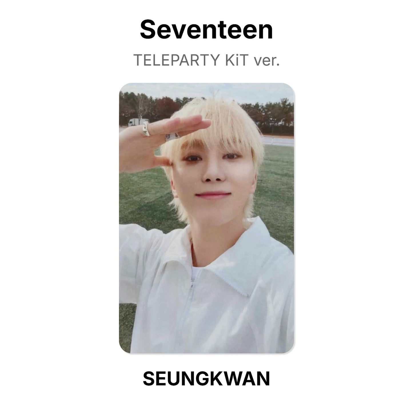 Seventeen TELEPARTY KiT ver. photocard oficial