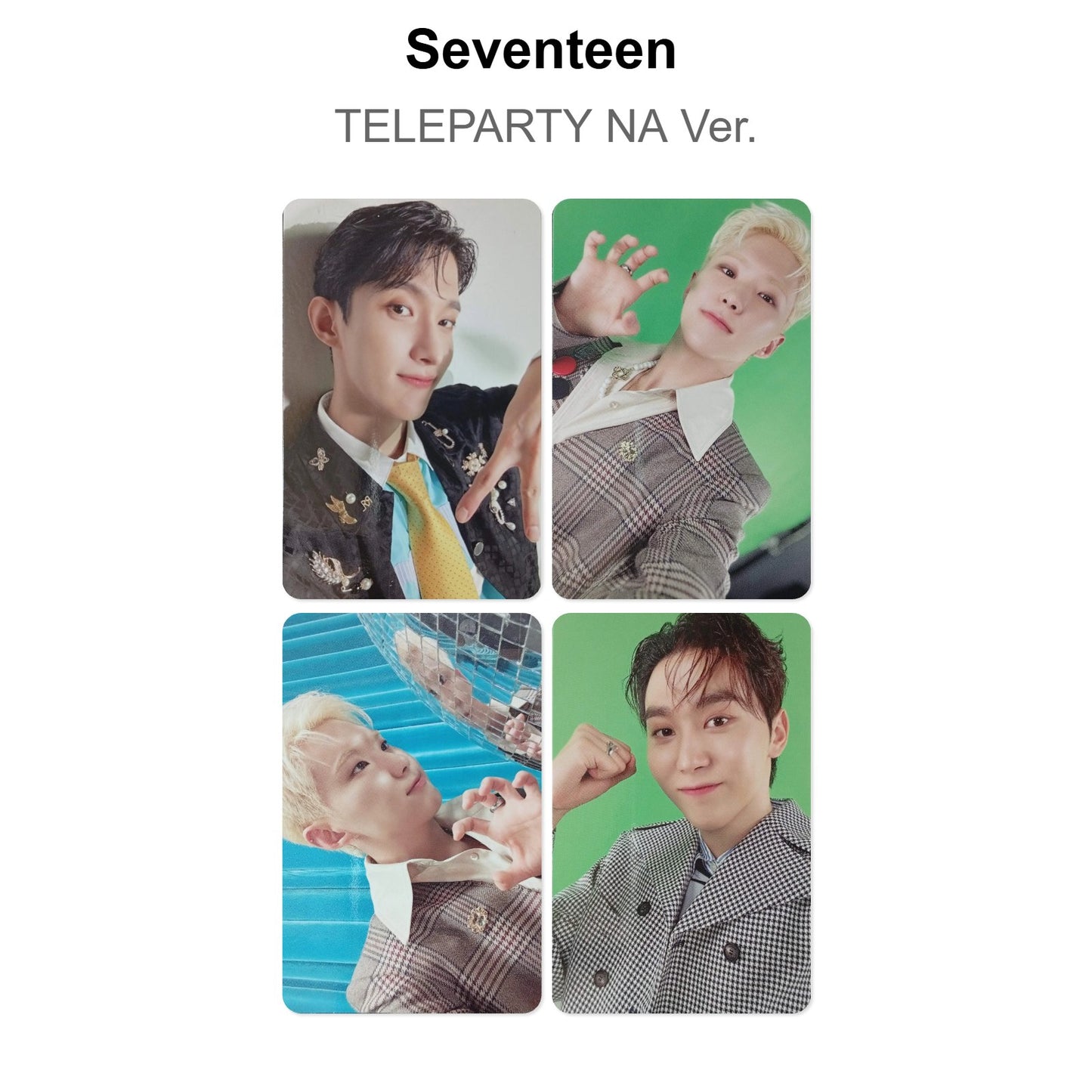Seventeen TELEPARTY NA Ver. photocard chính hãng