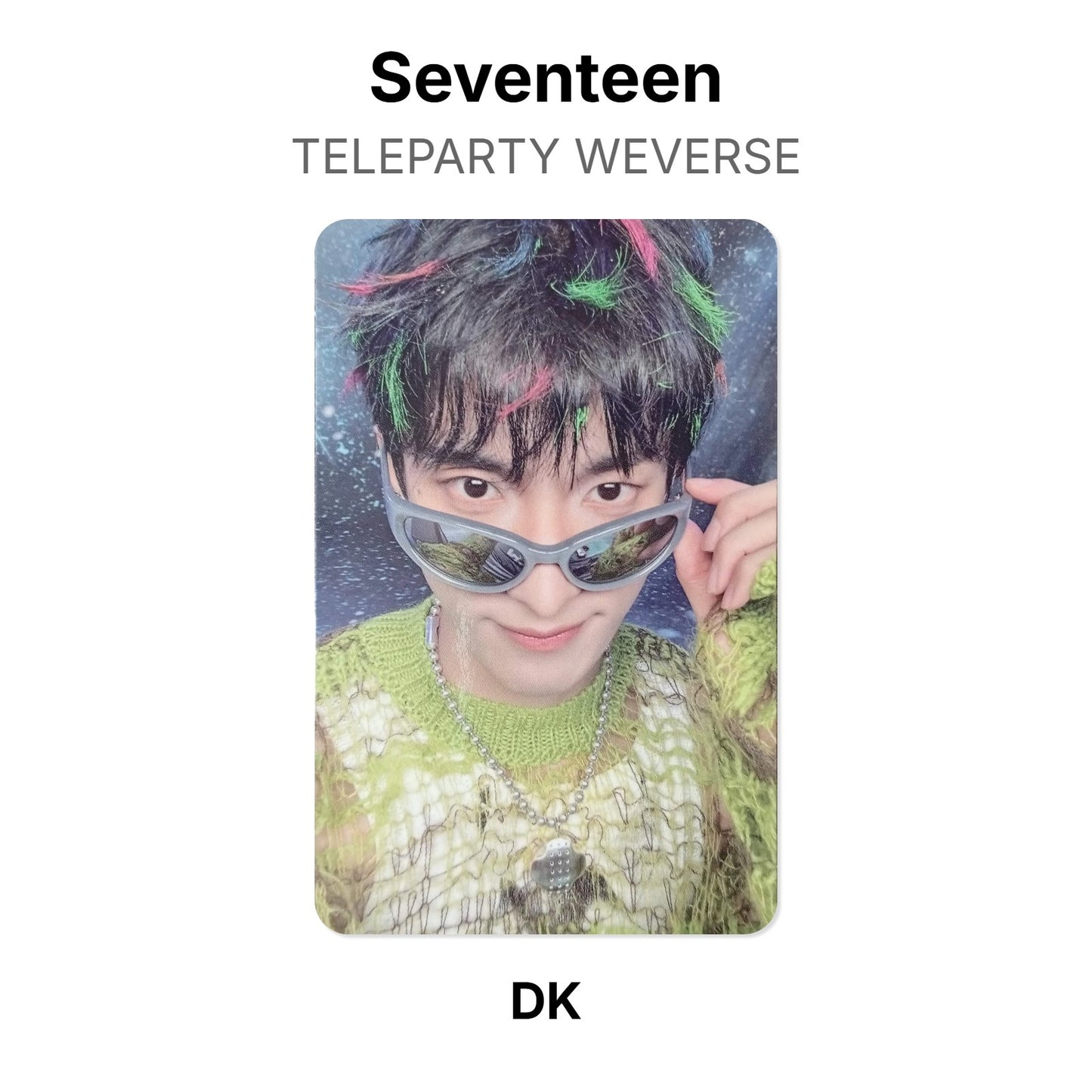 Seventeen TELEPARTY WEVERSE photocard ufficiale