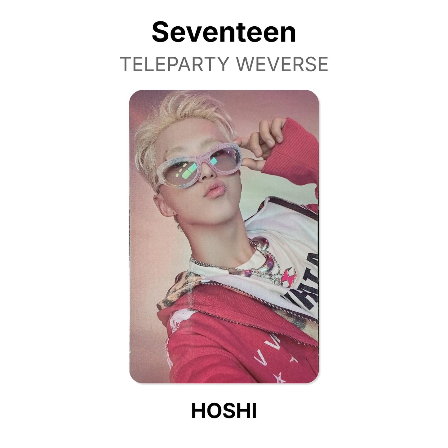 Seventeen TELEPARTY WEVERSE photocard ufficiale