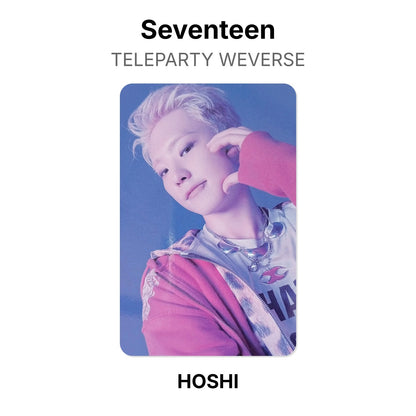 Seventeen TELEPARTY WEVERSE photocard ufficiale