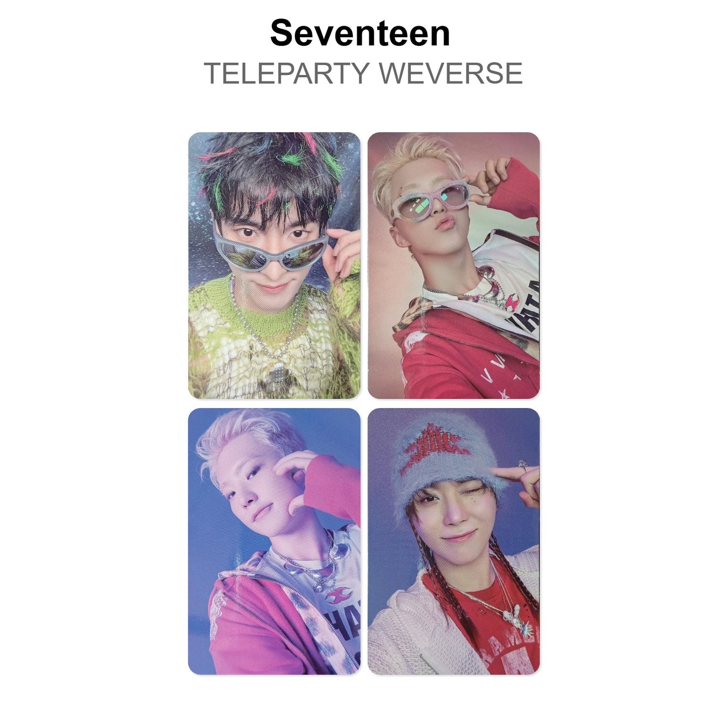 Seventeen TELEPARTY WEVERSE photocard ufficiale