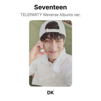 Seventeen TELEPARTY Weverse Albums ver. photocard oficial
