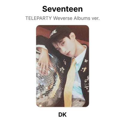 Seventeen TELEPARTY Weverse Albums ver. photocard oficial