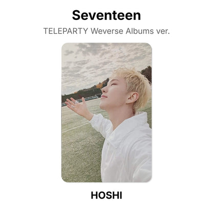 Seventeen TELEPARTY Weverse Albums ver. photocard oficial
