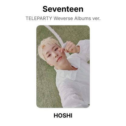 Seventeen TELEPARTY Weverse Albums ver. photocard oficial