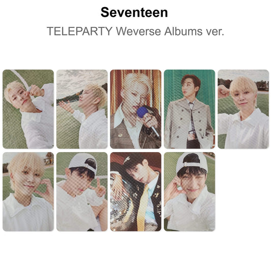 Seventeen TELEPARTY Weverse Albums ver. Official Photocard