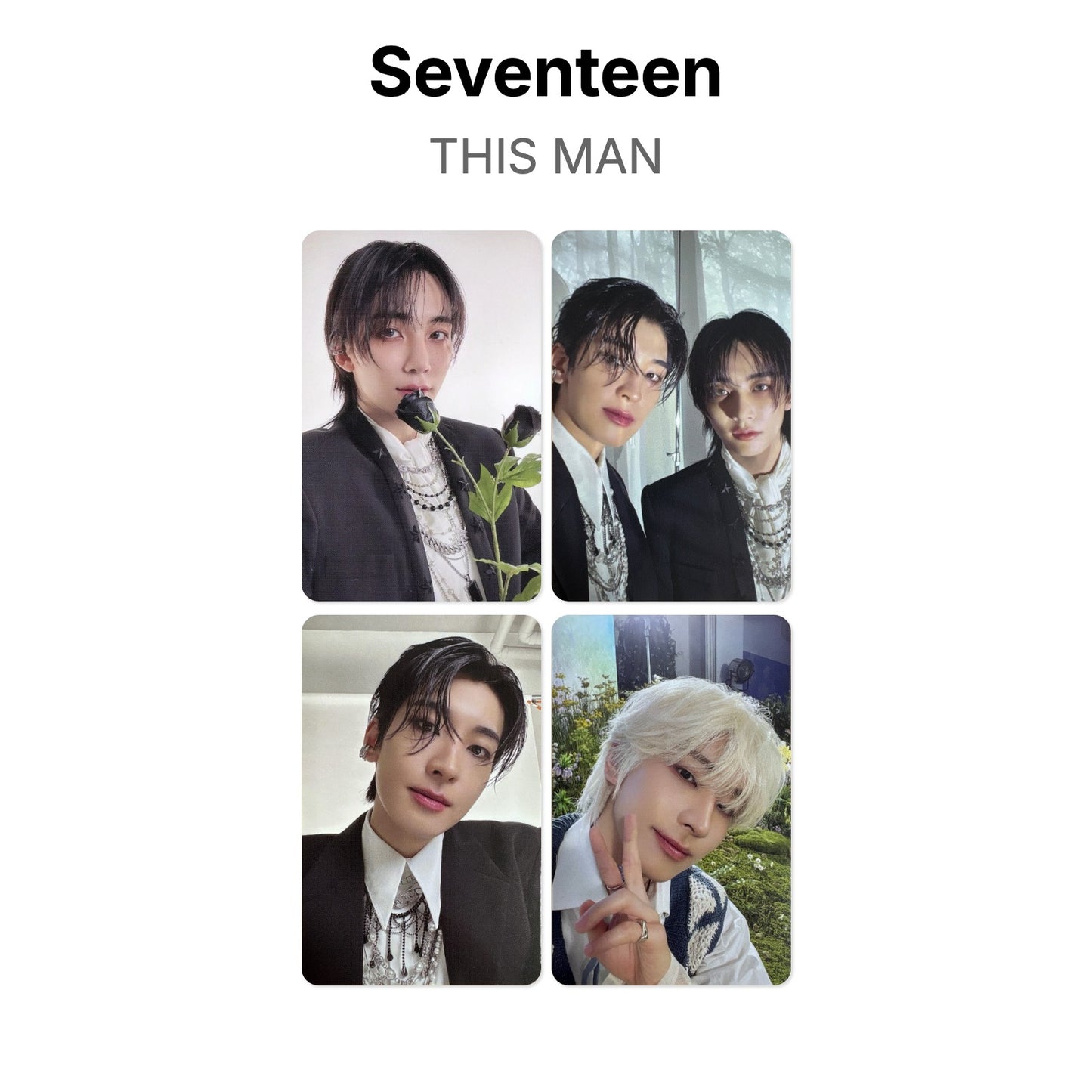 Seventeen THIS MAN photocard officielle