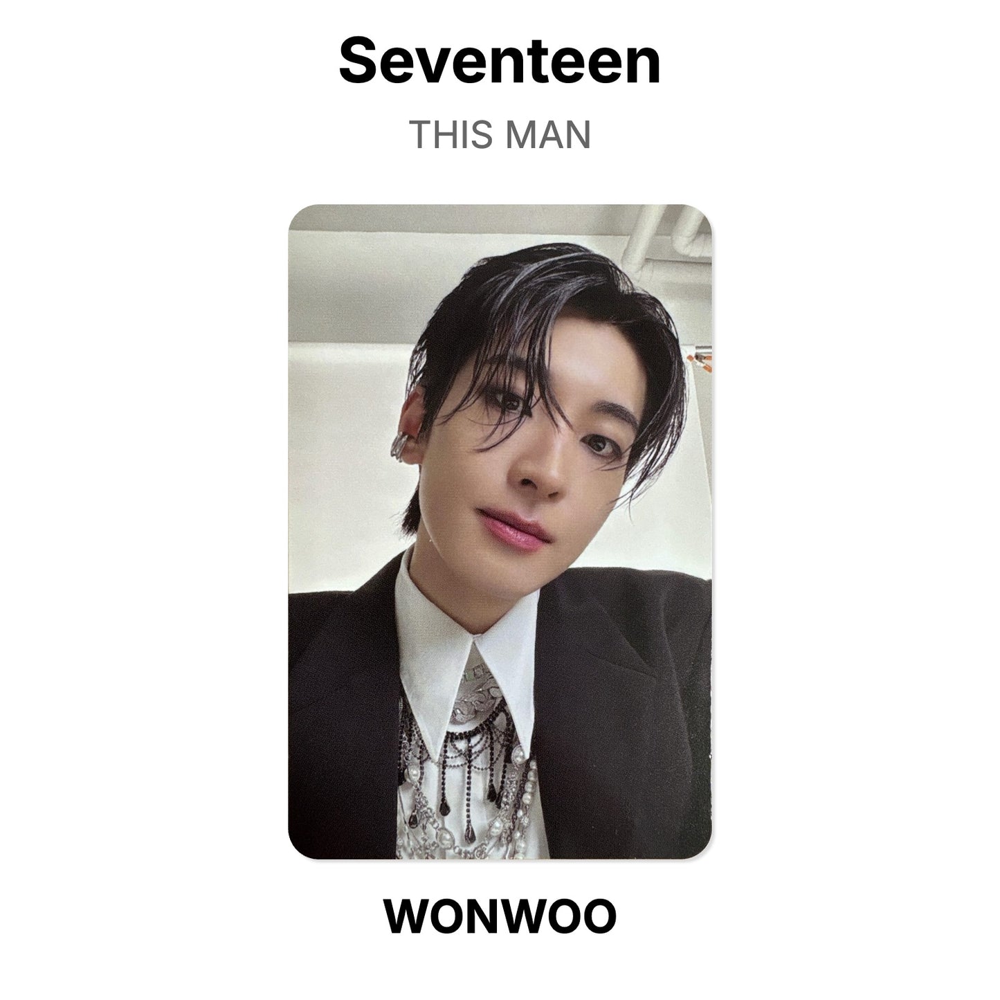 Seventeen THIS MAN photocard officielle