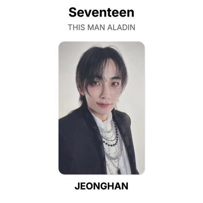 Seventeen THIS MAN ALADIN photocard oficial