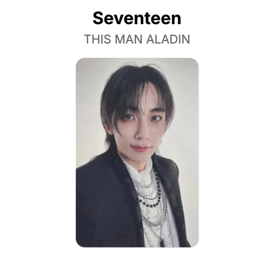 Seventeen THIS MAN ALADIN Official Photocard