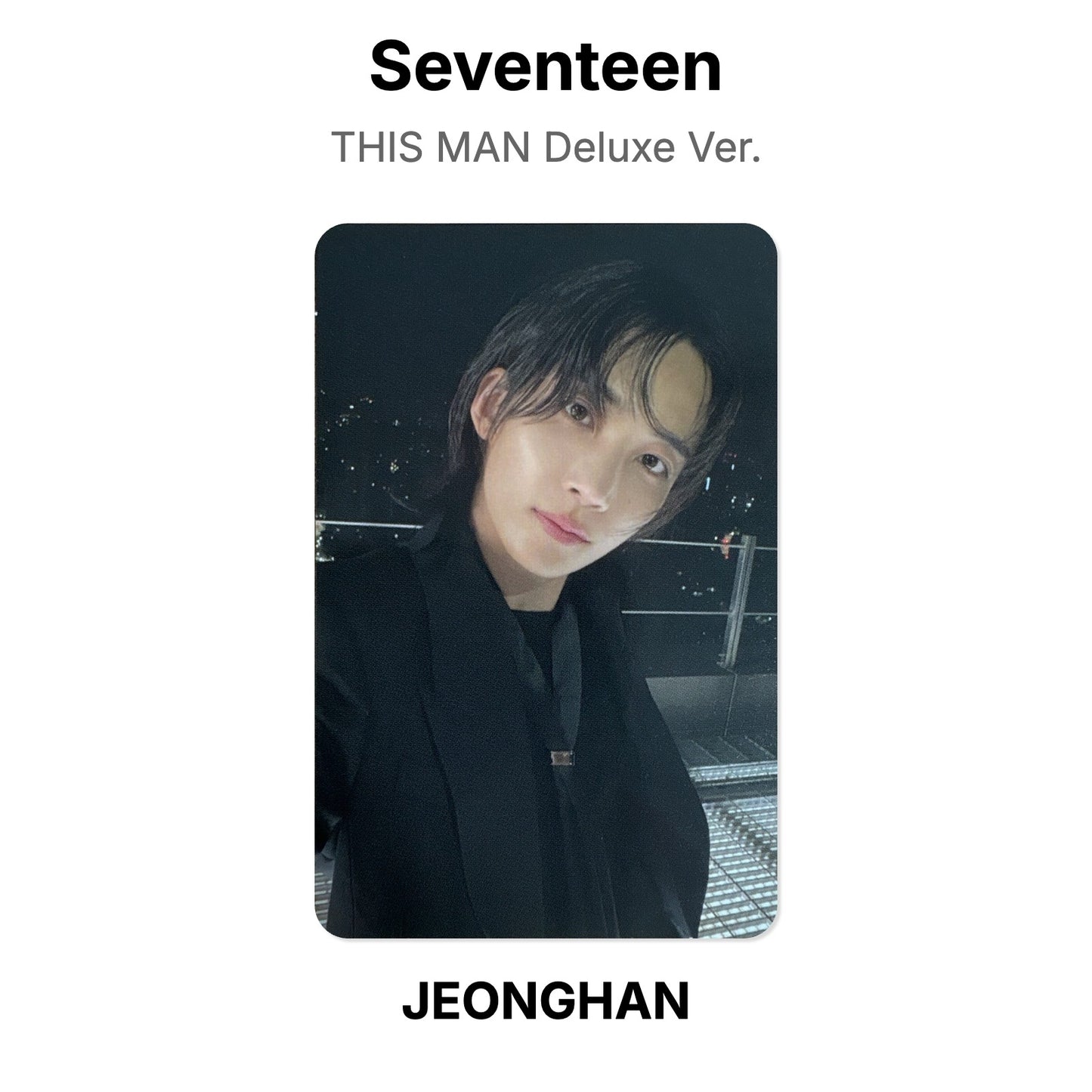 Seventeen THIS MAN Deluxe Ver. photocard ufficiale